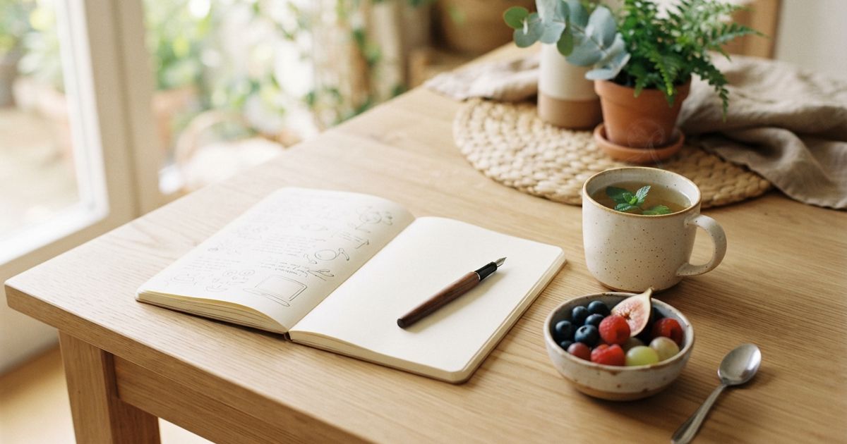 A Beginner's Guide to Food Journaling Without Calorie Obsession