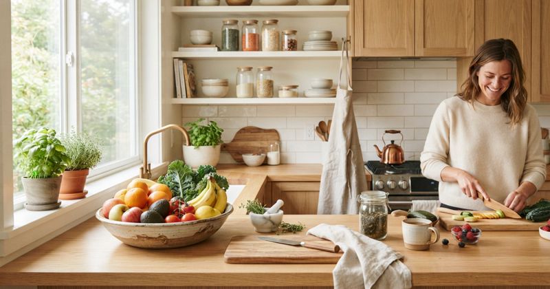 How to Make Healthy Eating Easier When You Share a Kitchen